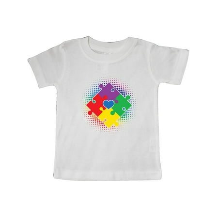 

Inktastic Autism Awareness Puzzle Piece Gift Baby Boy or Baby Girl T-Shirt
