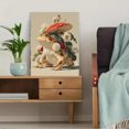 thumbnail image 5 of Groovy Frog Christmas Canvas Print, Mushroom Retro Xmas Art, Festive Holiday Fun Kitchen Wall Decor, 5 of 8