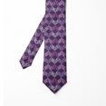 thumbnail image 2 of Necktie, Motif in Colors, 3.7", Purple Fuchsia, by Ambesonne, 2 of 4