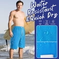thumbnail image 2 of Bañador para Hombre Scotamalone de Secado Rápido con Forro de Malla Azul, 2 of 5