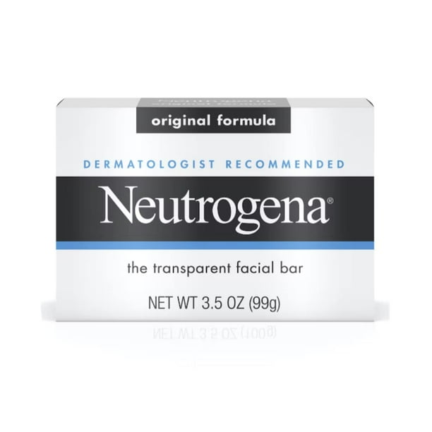 Barra facial Neutrogena Transparent Original, 100 ml (paquete de 12)