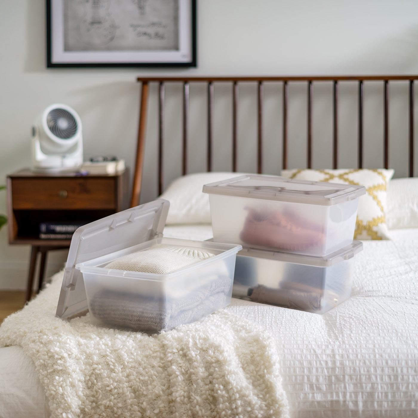 Simply Tidy Storage Bins with Lids - 14.5 qt