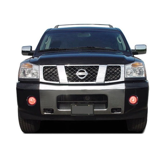 Flashtech Red LED Halo Ring Fog Light Kit for Nissan Armada 04-07