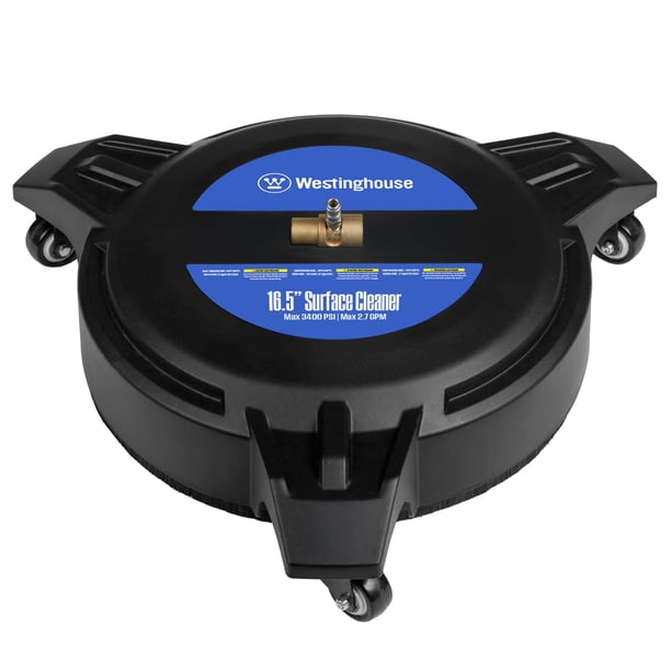Accesorio universal Westinghouse para limpiador de superficies de plástico de 16.5" para hidrolavadora - 3400 PSI máx., conector de 1/4" - para hidrolavadoras de gasolina y eléctricas