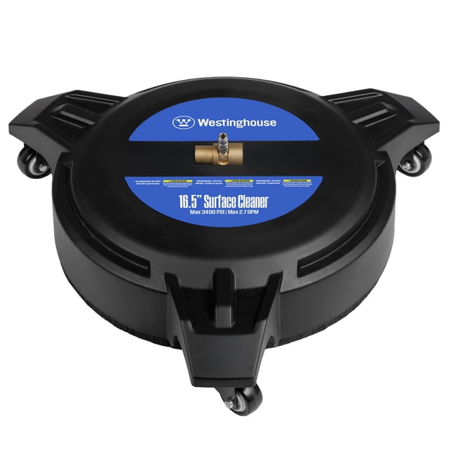 Accesorio universal Westinghouse para limpiador de superficies de plástico de 16.5" para hidrolavadora - 3400 PSI máx., conector de 1/4" - para hidrolavadoras de gasolina y eléctricas