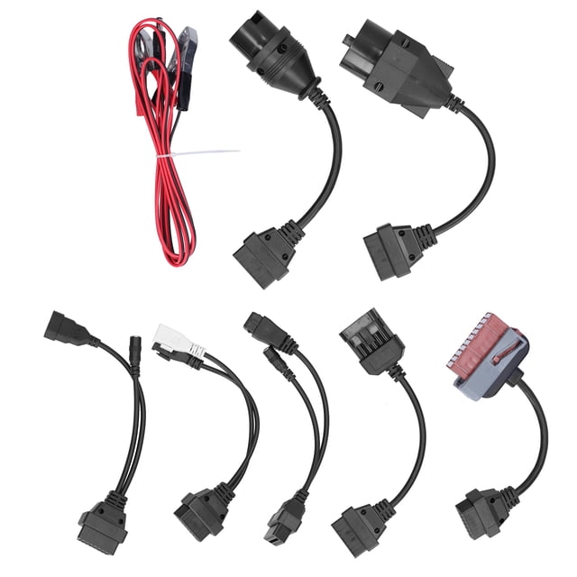 OBD2 Diagnostic Line, Convenient PVC Full Set Car OBD Cables High-temperature For Car Accessory For Diagnose Adapter Converter