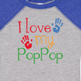 thumbnail image 4 of Inktastic Poppop Grandkids Handprints Boys or Girls Baby Bodysuit, 4 of 5