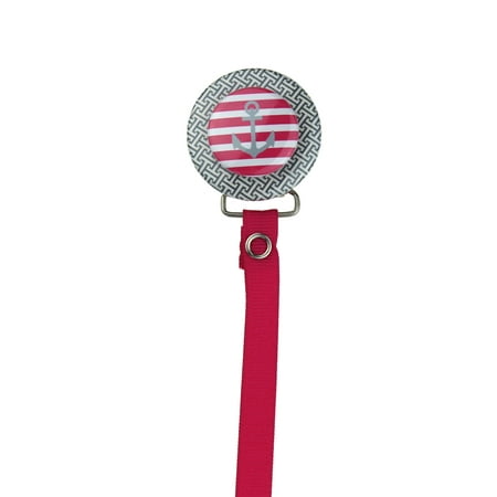 Anchor Themed 3D Pacifier Clip