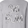 thumbnail image 3 of Inktastic Ski Bum Adult Sweatshirt, 3 of 4
