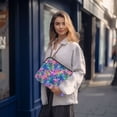 thumbnail image 6 of FORMRS 15"-15.6" Laptop Sleeve Protective Case Soft Carrying Quilted Computer Bag Cover, Colorful Starfish, 6 of 7