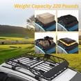 thumbnail image 5 of CuisinSmart Heavy Duty Steel Universal Roof Rack Cargo Basket, 5 of 7