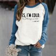 thumbnail image 1 of Nouveaux Hauts pour Femmes 2023 Mode Grande Taille Col Rond Décontracté Manches Longues Sweat Imprimé Blouse Chemise Manches Longues pour Femmes, 1 of 5
