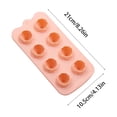 thumbnail image 3 of JZCHUNTOY 1 Piece Diamond Shaped Ice Cube Tray, Food Grade Easy Release Ice Mold, BPA Free Reusable Freezer Ice Maker, Non-Stick Stackable Container for Home, Kitchen, Bar, Cocktail & Cold Drinks, 3 of 6