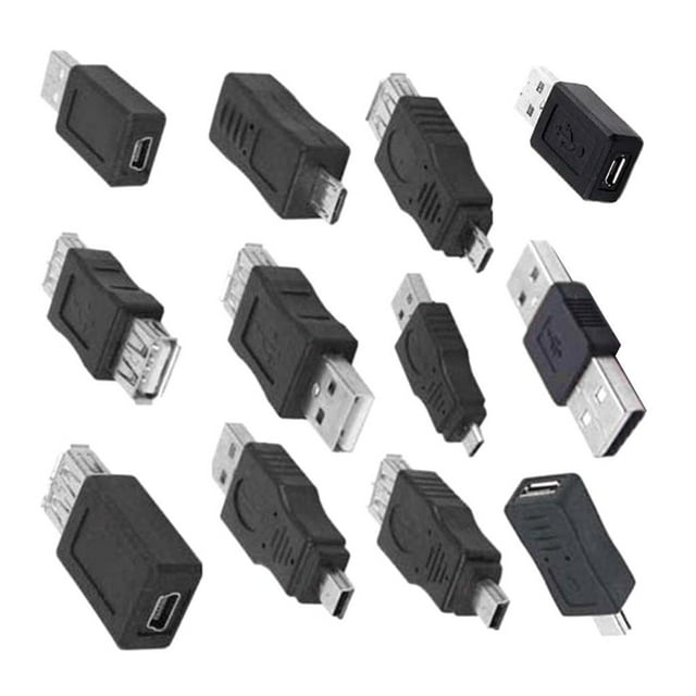 Adaptador Convertidor Set OTG USB 2.0 Macarena 12x