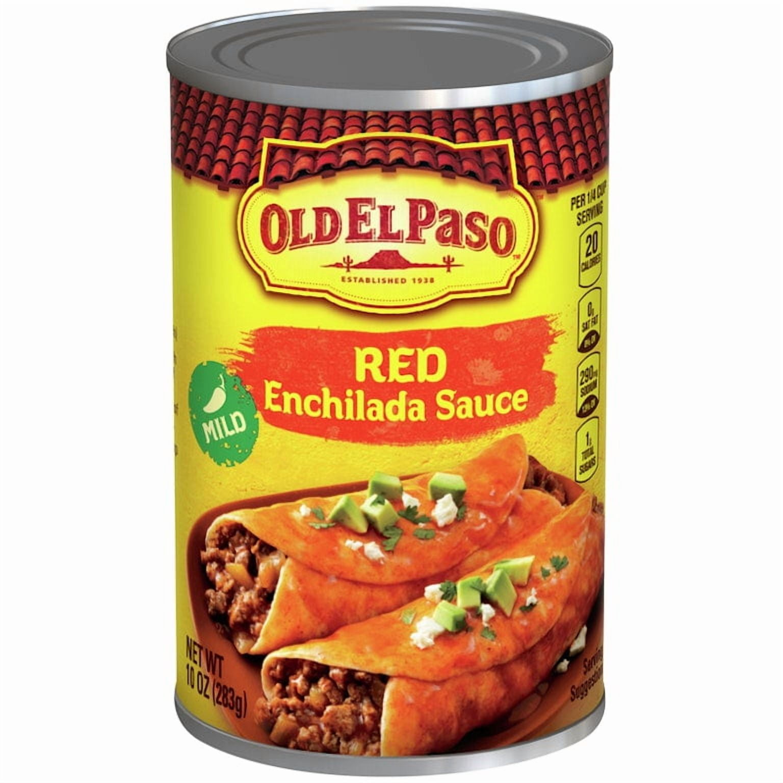 Old El Paso Medium Red Enchilada Sauce, 10 oz. Can for Quick
