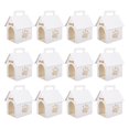 thumbnail image 1 of 12 cajas de regalo con asa, empaques de papel para regalos, cajas de recuerdo para fiestas, decorativas para bodas, fiestas y graduaciones. Estilo B, 1 of 8