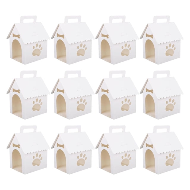 12 cajas de regalo con asa, empaques de papel para regalos, cajas de recuerdo para fiestas, decorativas para bodas, fiestas y graduaciones. Estilo B