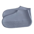 thumbnail image 2 of Fundas para zapatos Sonducket antideslizantes de silicona color Gris S, 2 of 6