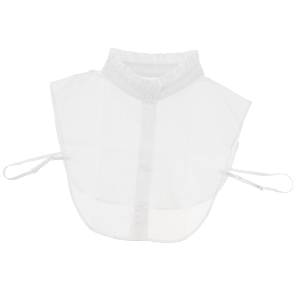 White Shirt False Collar Lady Detachable Fake Neck Lapel Shirts - shirt  type - Walmart.ca