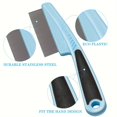 thumbnail image 3 of Flea Comb, 2 Pack For Cats And Dogs Flea Comb Fine Tooth Lice Comb Metal Head Comb Tear Stain Removal Comb Pet Grooming Comb For Dogs Cats Small Pets, 3 of 5