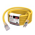 thumbnail image 1 of Cable de extensión EP de 30 pies iluminado para exteriores 10/3 SJTW 15A 125V, 1 of 7