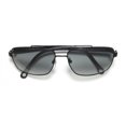 thumbnail image 2 of NEW JACK SPADE GARRETT MENS SHIELD FULL-RIM 100% UVA & UVB BLACK BRAND NAME AUTHENTIC POPULAR DESIGN PILOT FRAME GRAY LENSES 59-15-140 SUNGLASSES/EYEWEAR, 2 of 9