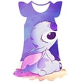 thumbnail image 1 of Niñas Disney Stitch dibujos animados con mangas vestido fiesta de Halloween niñas Stitch princesa vestido Disney Stitch ropa 1-10 Years3T Gao Jinjia LED, 1 of 2