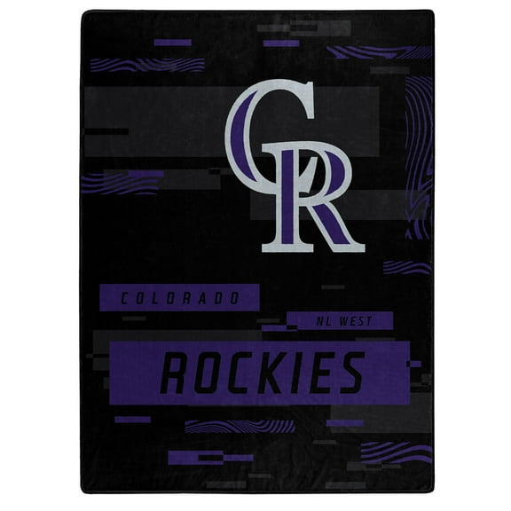 The Northwest Group  Colorado Rockies 50" x 60" Digitize Raschel Throw Blanket