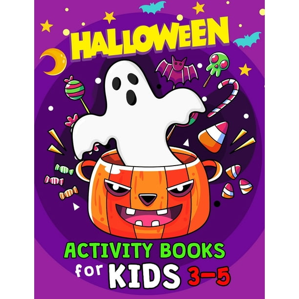 Download Halloween Activity Books for Kids 3-5 : Books For Girls ...