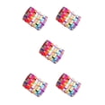 thumbnail image 2 of Langgg Hair Band Elastic Scrunchie Ponytail Holder Rings Accessories Color Random color random 4cm 5Set, 2 of 6