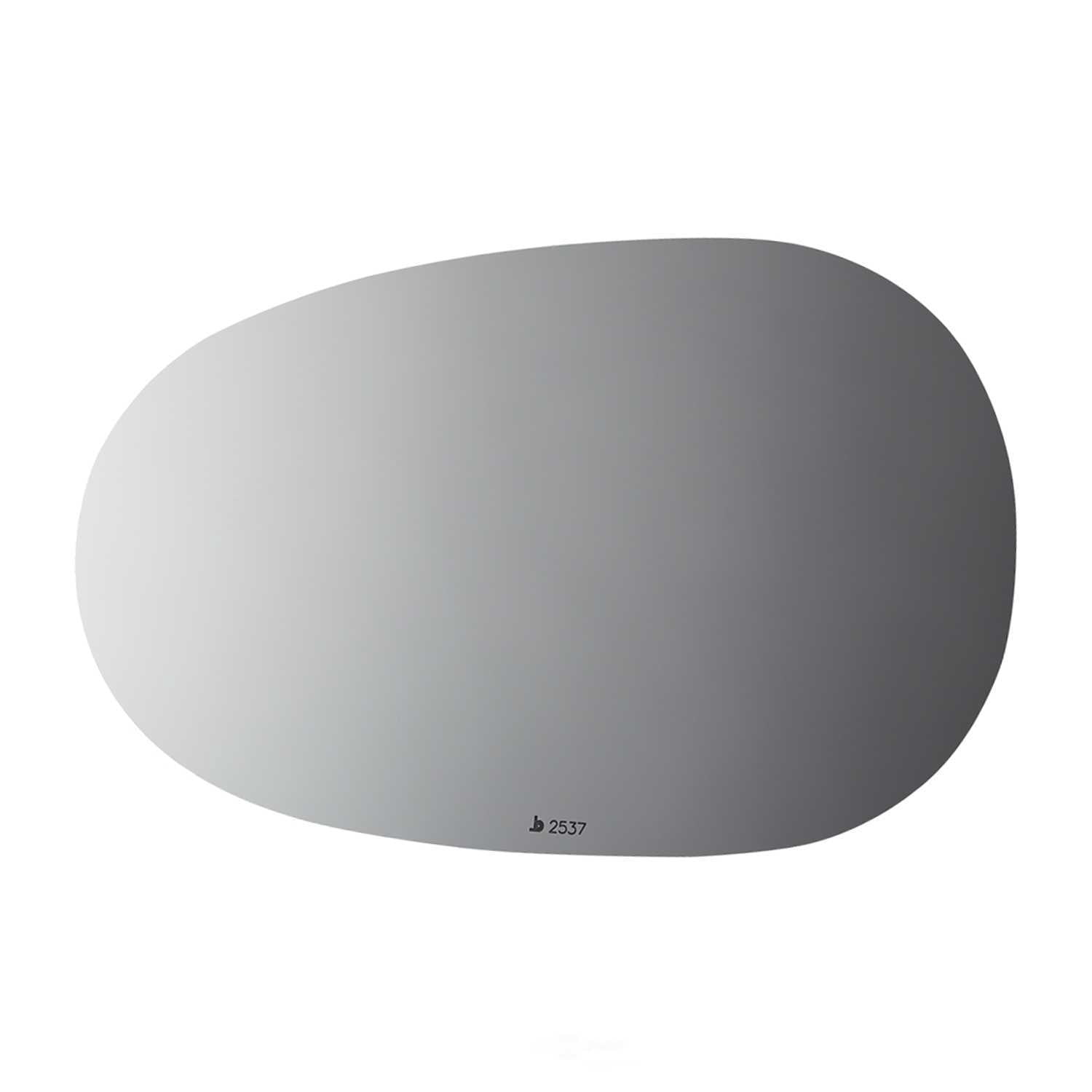 Burco Side View Mirror Replacement Glass - Clear Glass - 2537
