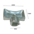 thumbnail image 4 of Radiator Exhaust Valve Key Square 5脳5Mm Radiator Accessories Zinc Alloy Material, 4 of 6