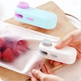 thumbnail image 1 of Vacemry 2Pcs Mini Bag Sealer, Portable Handheld Food Sealing Machine for Plastic Bags, Non Battery Operated Snack Storage Device for Kitchen Pantry Travel Camping Food Preservation, 1 of 9
