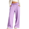 thumbnail image 3 of shoper Girls Oversized Wide Leg Sweatpants Kids Baggy Sweat Pants for Girls Drawstring Waist Casual Preppy Athletic Straight Leg Joggers with Pockets Track Pants Age for 5-14 Years, 3 of 6