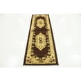 thumbnail image 2 of Unique Loom Versailles Medallion Motif Rug 2' 2 x 6' Runner Brown/Ivory, 2 of 6