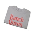 thumbnail image 3 of Ranch Queen Sweatshirt Gifts Crew Neck Shirt Long Sleeve Unisex, 3 of 5