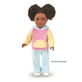thumbnail image 2 of My Life As Loungewear Fashion Set for 18-inch Doll, 3 Pieces Included, Pink Yellow Blue Colorblock, 2 of 11