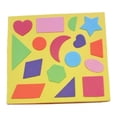 thumbnail image 4 of Rompecabezas geométrico de espuma con formas, juguete de aprendizaje colorido, educación temprana para aula de jardín de infantes, preescolar, sala de, 4 of 10