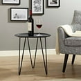 thumbnail image 3 of Modway Digress Modern Fiberboard Wood and Steel Side Table in Black, 3 of 6