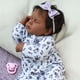 thumbnail image 5 of Muñeca Reborn SCOM Felicia, negra, 50 cm, con ropa, 5 of 7