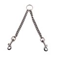 thumbnail image 3 of PAMINGONO Double Ended Dog Leash Thick Pet Chain Stainless Iron for Walking 1Pack, 3 of 8
