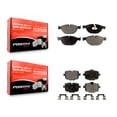 thumbnail image 1 of Positive Plus Front Rear Semi-Metallic Brake Pads Kit for Car BMW 550i xDrive 650i Gran Coupe KPF-100166, 1 of 8