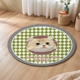 thumbnail image 3 of Sentmoon Bath Rug Rugs for Bedroom Customized Pet Pictures Crystal Velvet Carpets Around The Living Room and Bedroom Washable Cats and Dogs Gift Items, 3 of 5