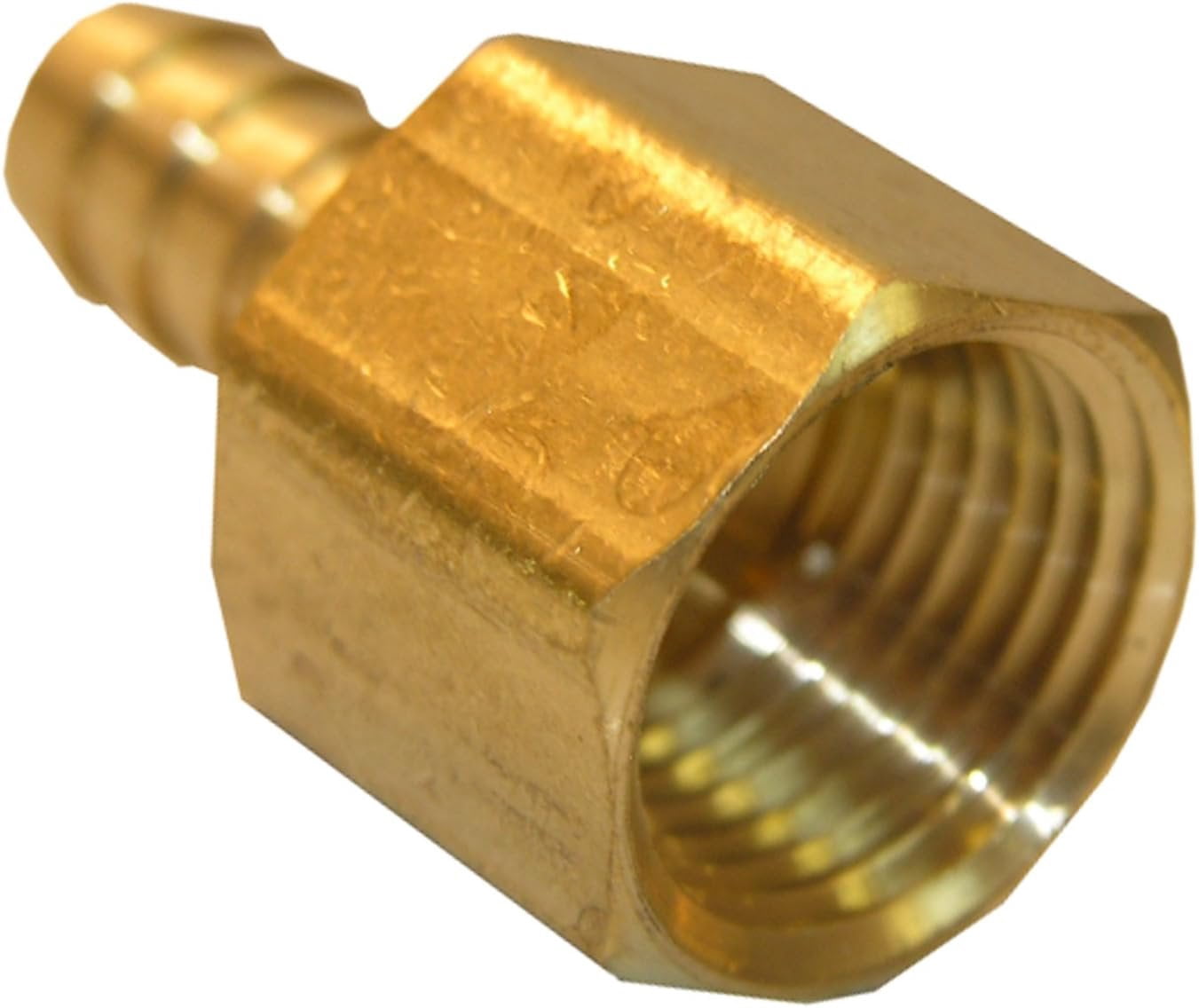 Produktbild von SharkBite 3/4 Zoll Barb X 3/4 Zoll Female Pex Swivel Adapter – Messing, USA