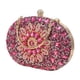 thumbnail image 5 of Bolso de noche para mujer, bolso pequeño, perlas de imitación, bolsos de moda, boda, Rosa roja, 5 of 9