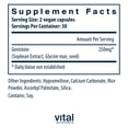 thumbnail image 2 of Vital Nutrients Genistein | Easily Absorbed Isoflavones for Bone Health Support | Vegan Supplement | Gluten and Dairy Free | Non-GMO | 60 Capsules, 2 of 5