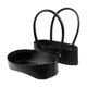thumbnail image 4 of Kit de fabricación de bolsos Perfecl Parte inferior de bolso de Cuero PU y correas 2 uds Negro, 4 of 8