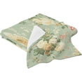thumbnail image 2 of GZHJMY Mother's Day Flowews Bath Towels Set - 1 Bath Towel 1 Washcloth Extra Absorbent 100% Cotton Towels, Super Soft Bathroom Towels for Home, Hotel Travel, 2 of 7