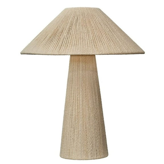 J&D Design Tension Jute Table Lamp