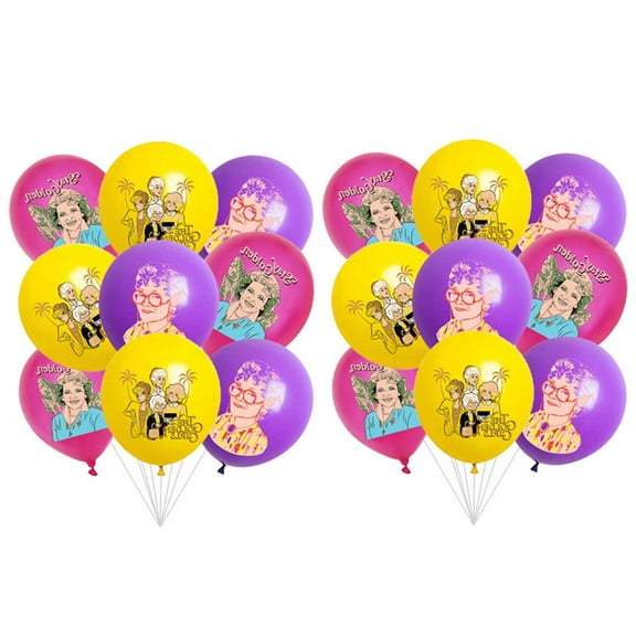 Golden Girl Balloons Party Supplies Birthday Favors Decorations Decor Kit Latex